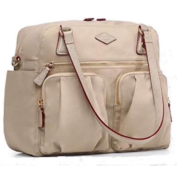 MZ Wallace Handbags - MZ Wallace Roxy - Flax Bedford Nylon